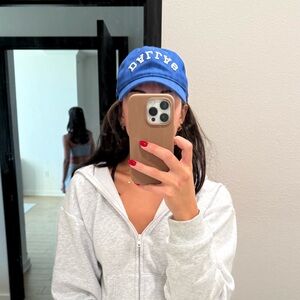 Upside Down Dallas True Brvnd blue hat
